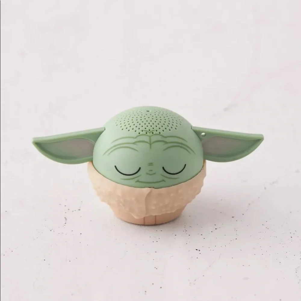 Bitty Boomers Grogu Eyes Closed Star Wars Mandalorian Mini Bluetooth Speaker - Picture 1 of 4